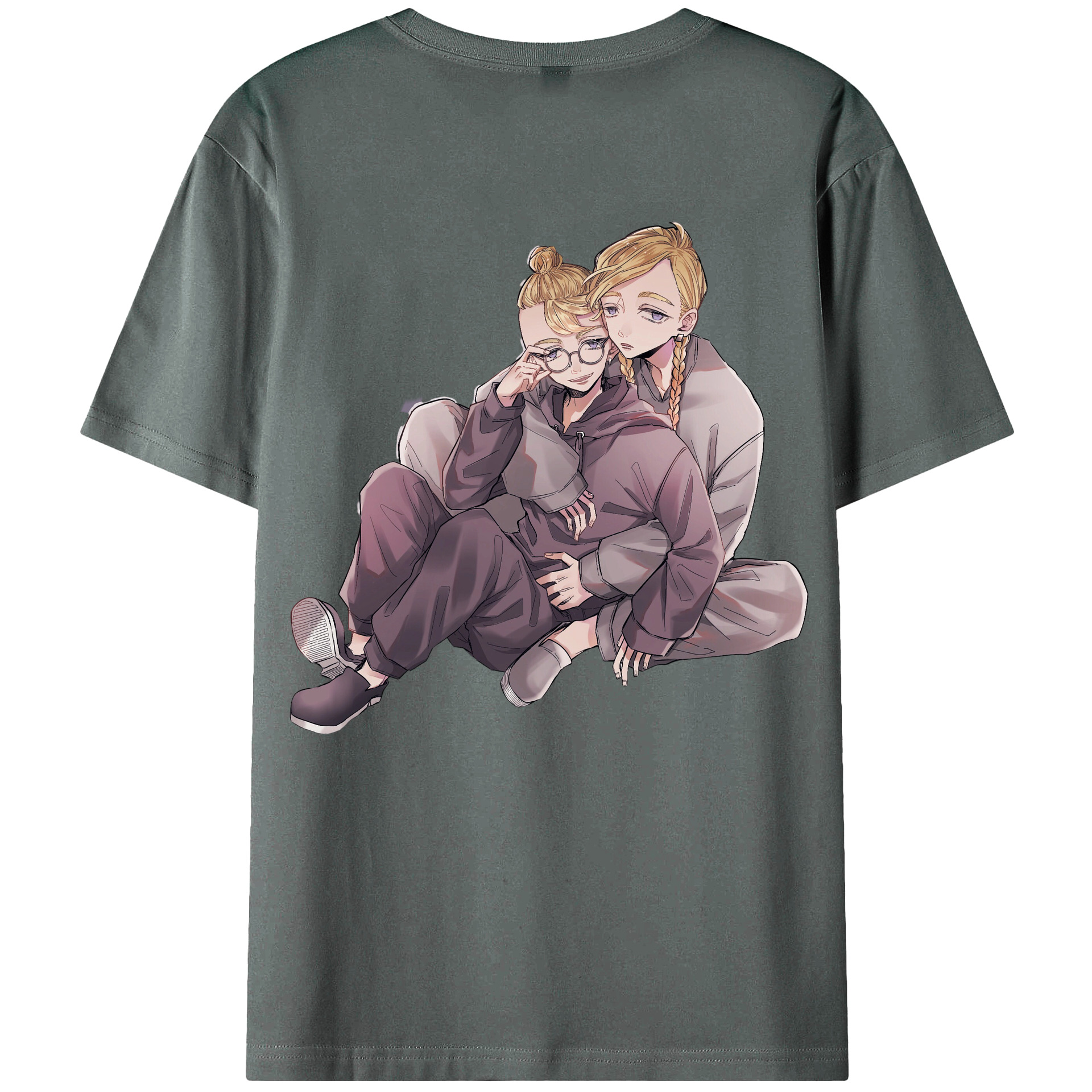 （画像用） 東京リベンジャーズ Tokyo Revengers 綿100％ メンズ半袖Tシャツ（バックプリント） 通気性